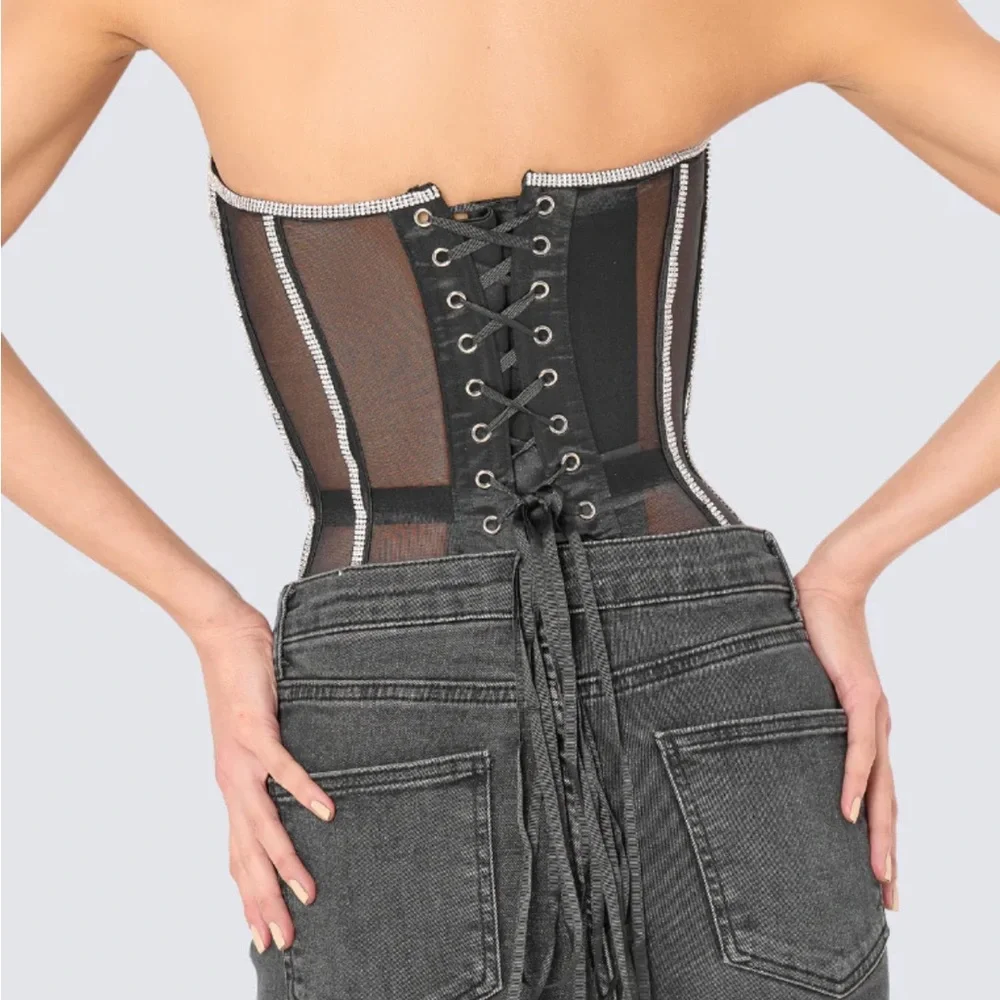 Perfect Corset NY Secret Form Bra with Rhinestones - Picture 7 of 7